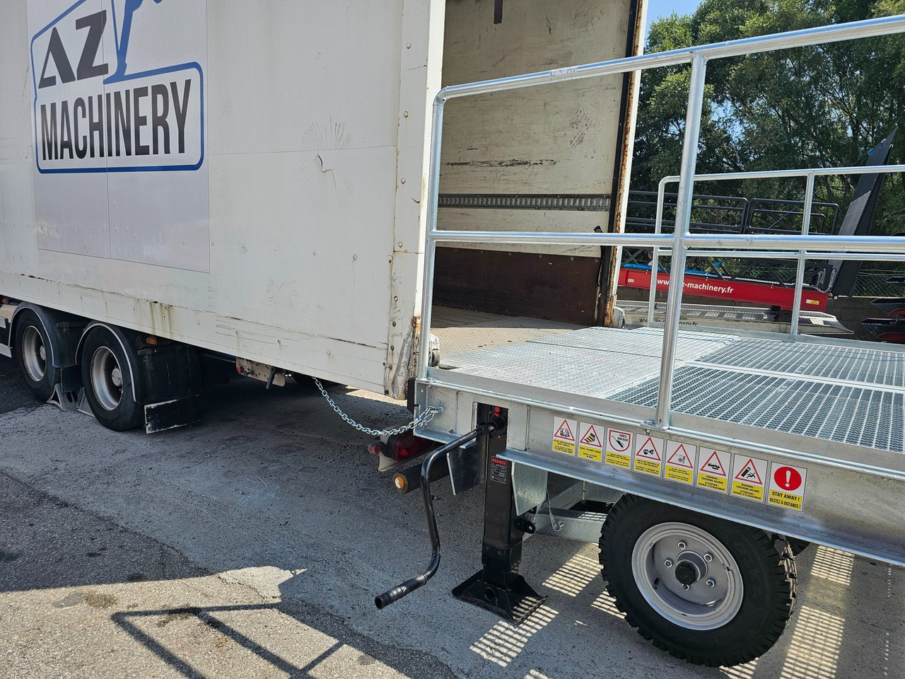 신규 로딩 램프 Large Mobile dock ramp, uncouplable AZ RAMP - KING VERSION, BIG FOOT L20 T-INOX : 사진 13 신규 로딩 램프 Large Mobile dock ramp, uncouplable AZ RAMP - KING VERSION, BIG FOOT L20 T-INOX : 사진 13