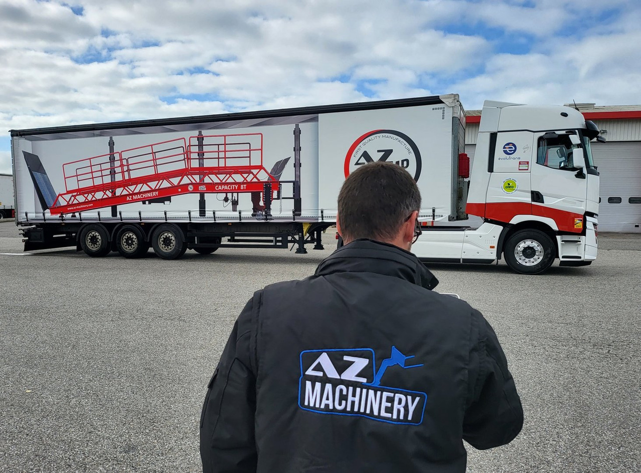 신규 로딩 램프 Loading Ramp with with hydraulic tilting bridge - AZ RAMP - STAR- 8T FULL GALVA : 사진 18 신규 로딩 램프 Loading Ramp with with hydraulic tilting bridge - AZ RAMP - STAR- 8T FULL GALVA : 사진 18