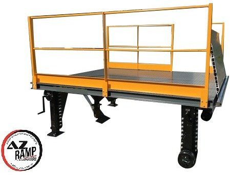 신규 로딩 램프 Mobil Loading Table AZ RAMP-SIMPLY 180 -10 T Capacity : 사진 1