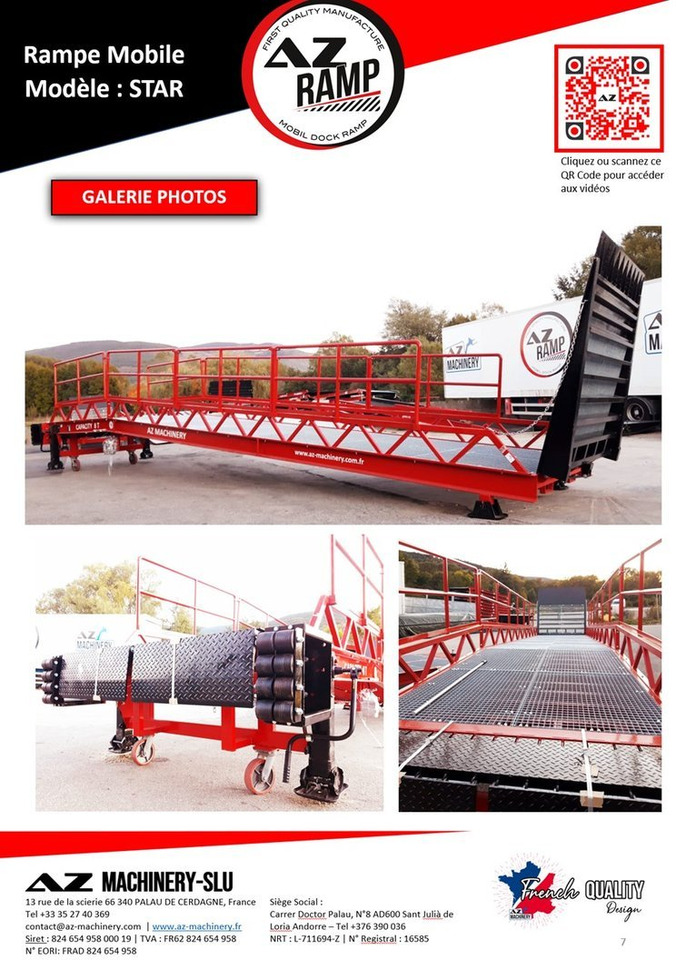 **RENTAL 12-24-36 Month** Loading Ramp AZ RAMP - STAR- 8T - 로딩 램프 : 사진 5 **RENTAL 12-24-36 Month** Loading Ramp AZ RAMP - STAR- 8T - 로딩 램프 : 사진 5
