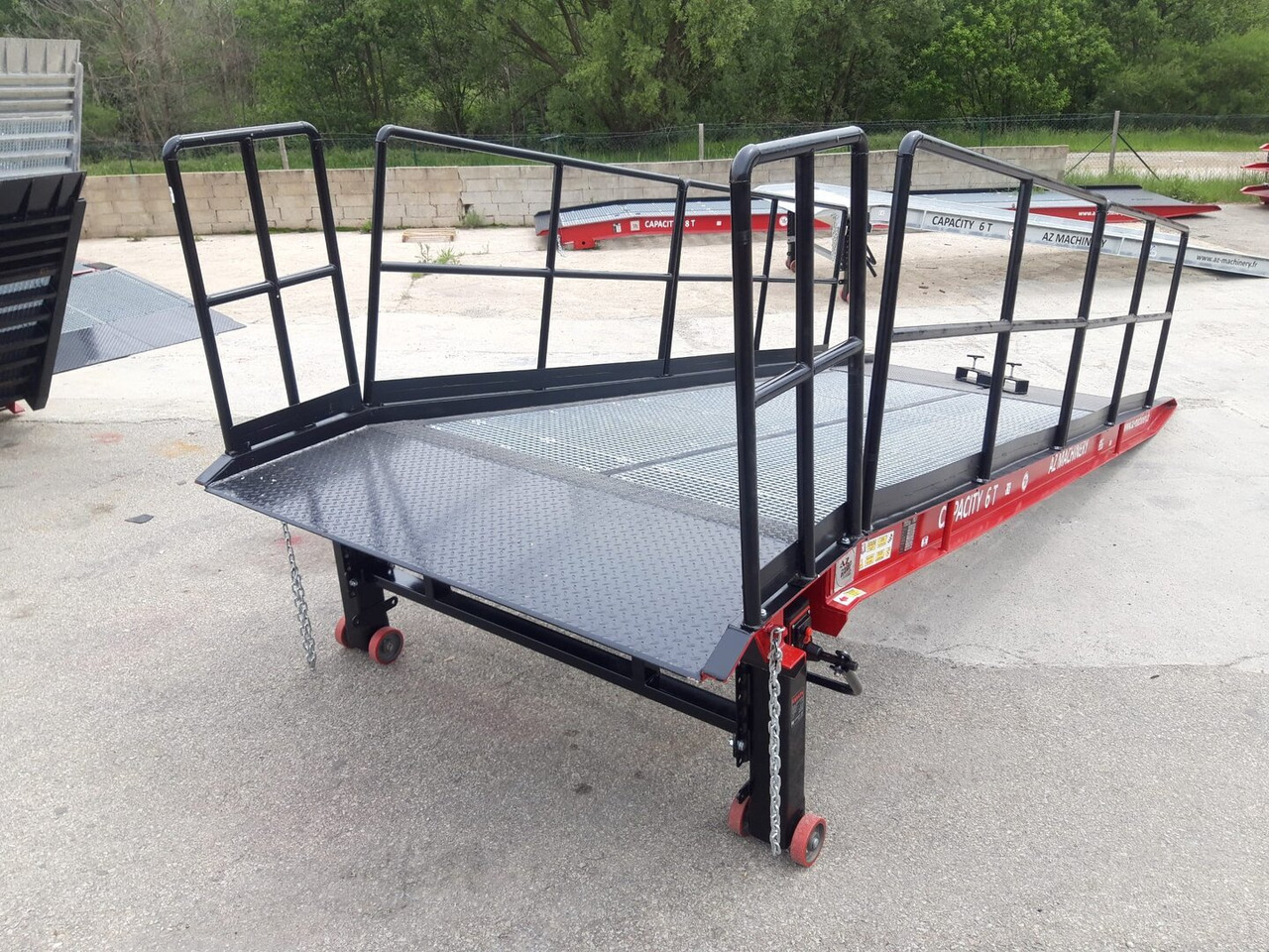 **RENTAL** AZ RAMP-PRIME XS-6 . Industrial Mobil Loading Ramp - 로딩 램프 : 사진 3 **RENTAL** AZ RAMP-PRIME XS-6 . Industrial Mobil Loading Ramp - 로딩 램프 : 사진 3