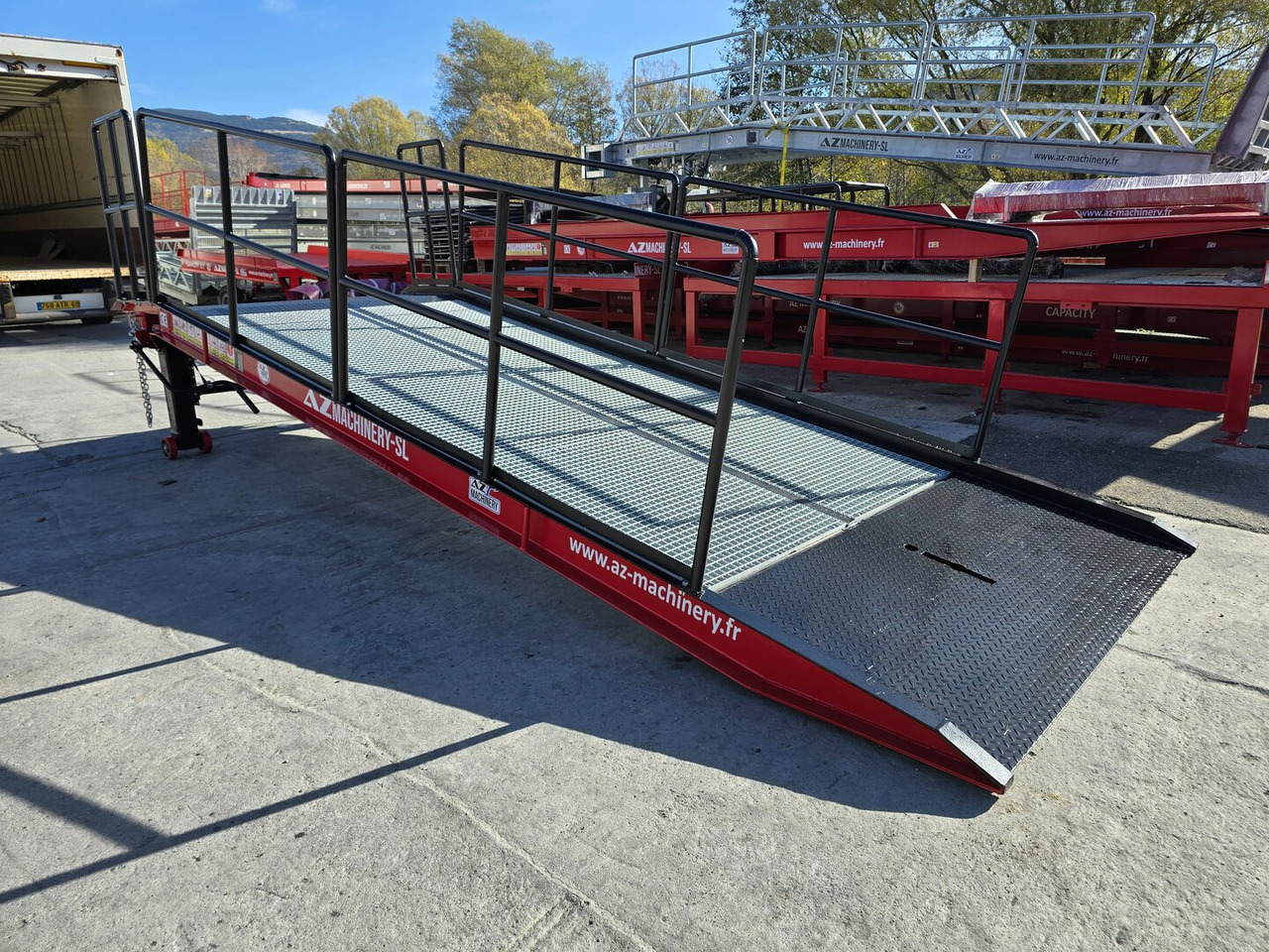 **RENTAL** AZ RAMP-PRIME XS-6 . Industrial Mobil Loading Ramp - 로딩 램프 : 사진 2 **RENTAL** AZ RAMP-PRIME XS-6 . Industrial Mobil Loading Ramp - 로딩 램프 : 사진 2