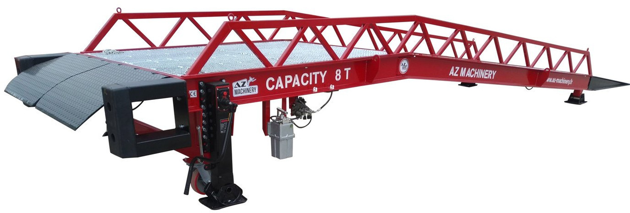 **RENTAL** Loading Ramp with with hydraulic tilting bridge - AZ RAMP - STAR- 8T. 8 ton capacity - 로딩 램프 : 사진 1 **RENTAL** Loading Ramp with with hydraulic tilting bridge - AZ RAMP - STAR- 8T. 8 ton capacity - 로딩 램프 : 사진 1