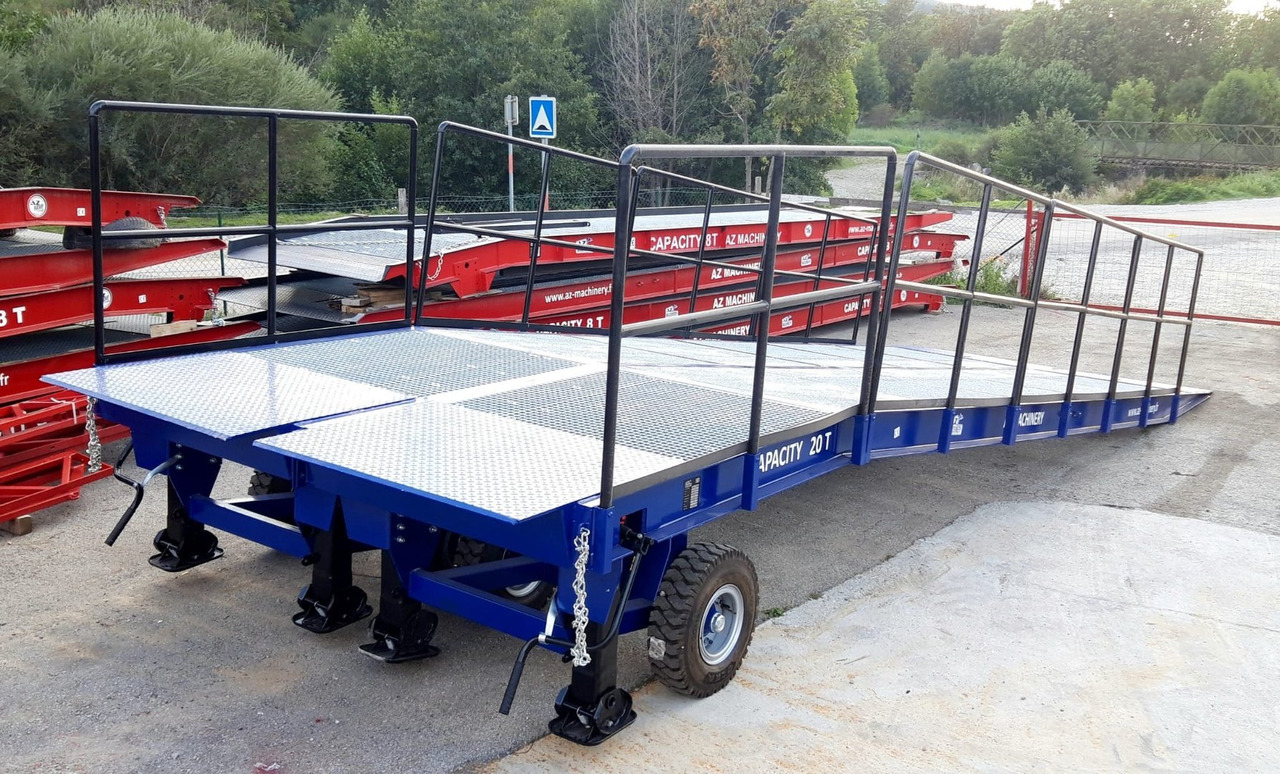 **RENTAL**Wide Mobile dock ramp, uncouplable AZ RAMP BIG FOOT LLO 20 T - 로딩 램프 : 사진 4 **RENTAL**Wide Mobile dock ramp, uncouplable AZ RAMP BIG FOOT LLO 20 T - 로딩 램프 : 사진 4