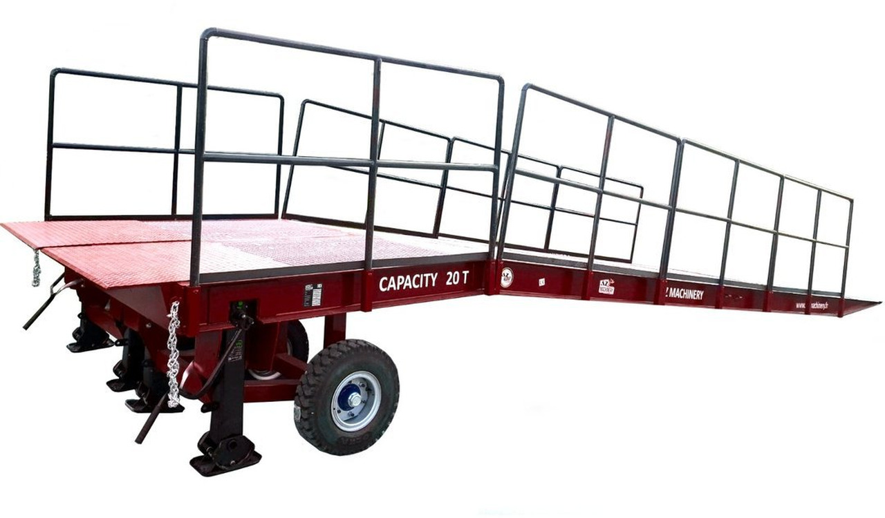 **RENTAL**Wide Mobile dock ramp, uncouplable AZ RAMP BIG FOOT LLO 20 T - 로딩 램프 : 사진 1 **RENTAL**Wide Mobile dock ramp, uncouplable AZ RAMP BIG FOOT LLO 20 T - 로딩 램프 : 사진 1