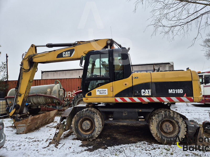 Caterpillar M 318 D - 휠 굴삭기 : 사진 1 Caterpillar M 318 D - 휠 굴삭기 : 사진 1