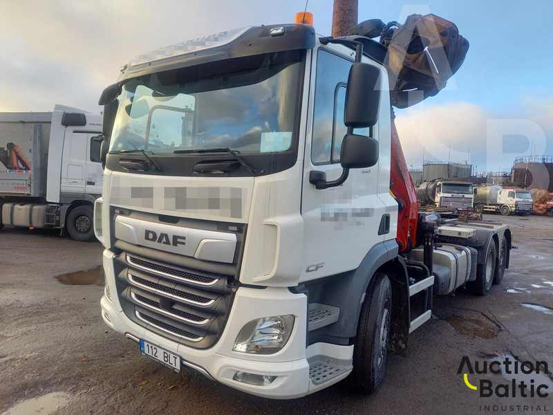 DAF CF 450 FAR - 후크 리프트 트럭, 크레인 트럭 : 사진 1 DAF CF 450 FAR - 후크 리프트 트럭, 크레인 트럭 : 사진 1