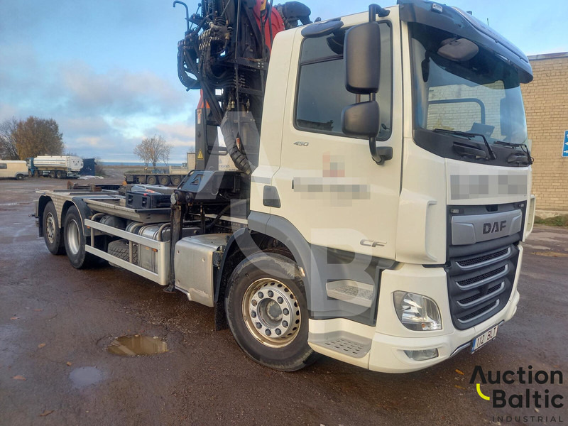 DAF CF 450 FAR - 후크 리프트 트럭, 크레인 트럭 : 사진 2 DAF CF 450 FAR - 후크 리프트 트럭, 크레인 트럭 : 사진 2