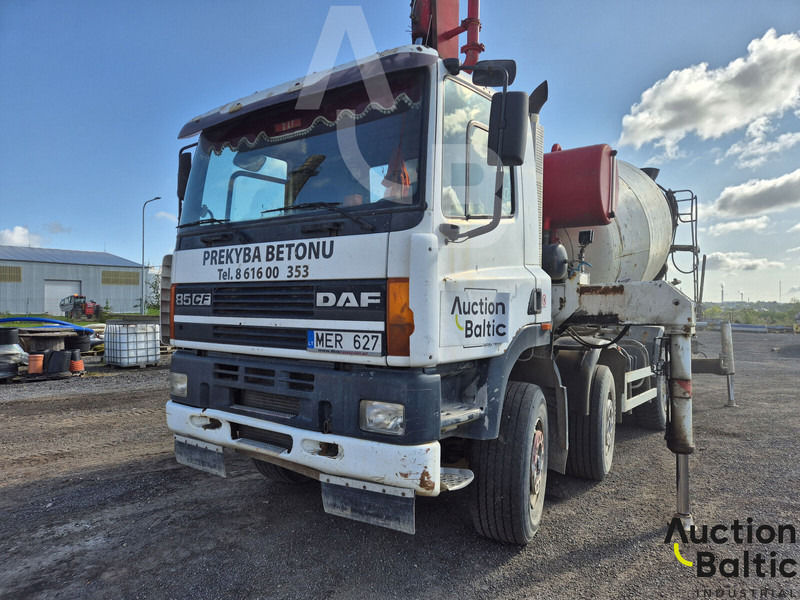 DAF CF85 - 고정식 콘크리트 펌프 : 사진 2 DAF CF85 - 고정식 콘크리트 펌프 : 사진 2