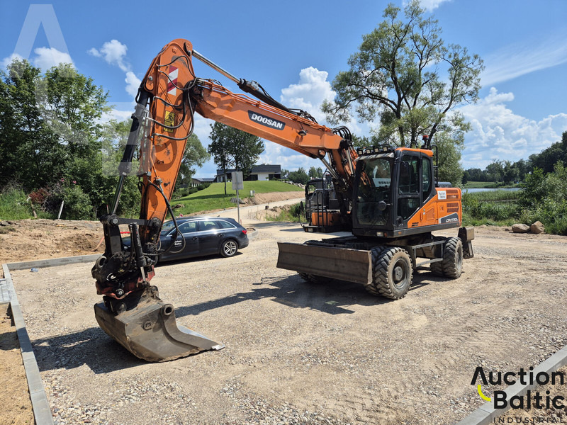 Doosan DX 170 W-5 - 휠 굴삭기 : 사진 1 Doosan DX 170 W-5 - 휠 굴삭기 : 사진 1