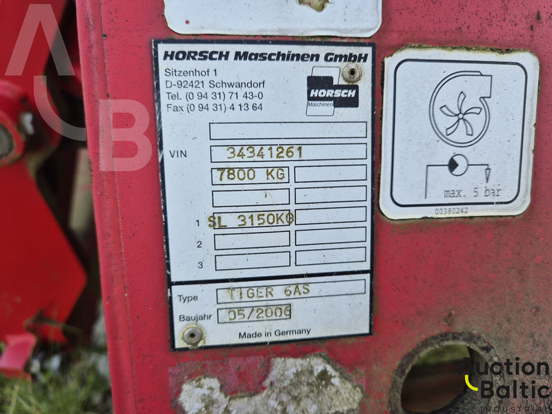 리스 Horsch Tiger 6 AS Horsch Tiger 6 AS : 사진 18