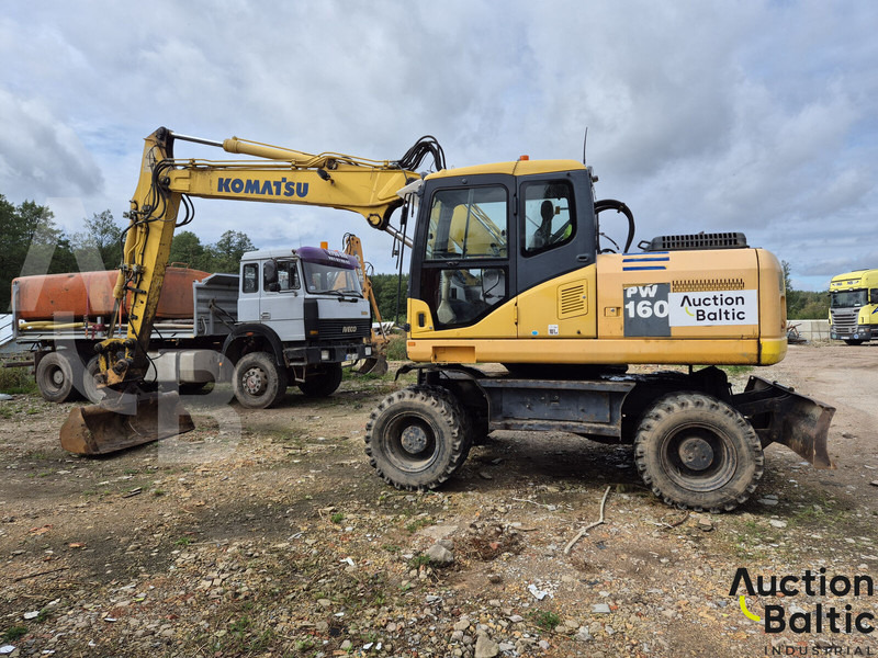 Komatsu PW160-7 - 휠 굴삭기 : 사진 3 Komatsu PW160-7 - 휠 굴삭기 : 사진 3