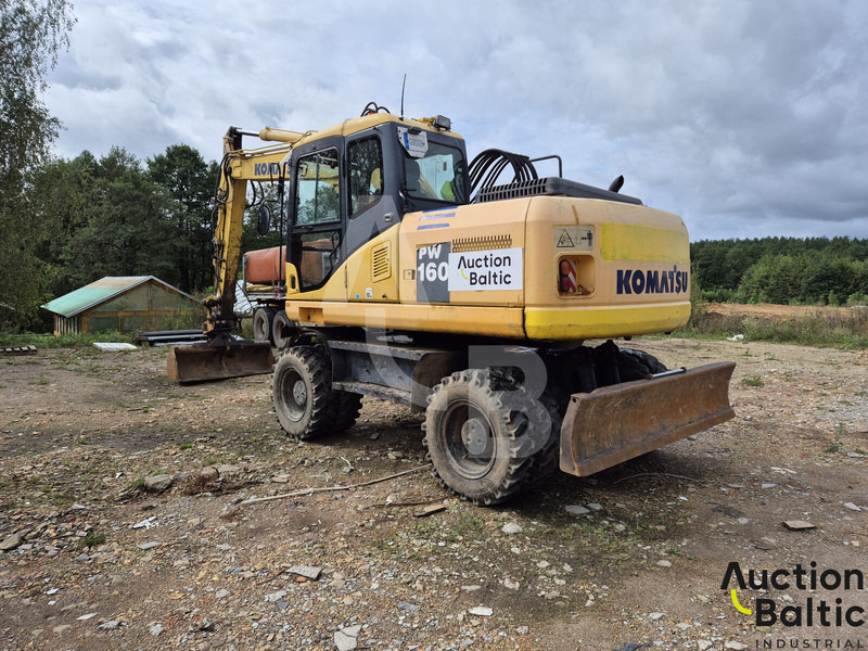 Komatsu PW160-7 - 휠 굴삭기 : 사진 4 Komatsu PW160-7 - 휠 굴삭기 : 사진 4