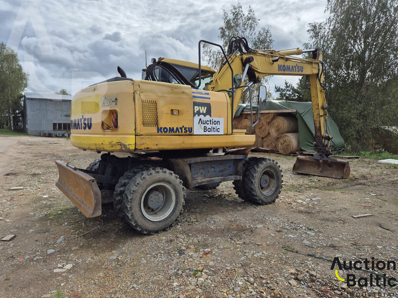 Komatsu PW160-7 - 휠 굴삭기 : 사진 5 Komatsu PW160-7 - 휠 굴삭기 : 사진 5