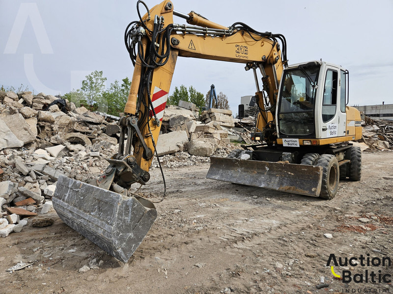 Liebherr A 316 Litronic - 휠 굴삭기 : 사진 1 Liebherr A 316 Litronic - 휠 굴삭기 : 사진 1