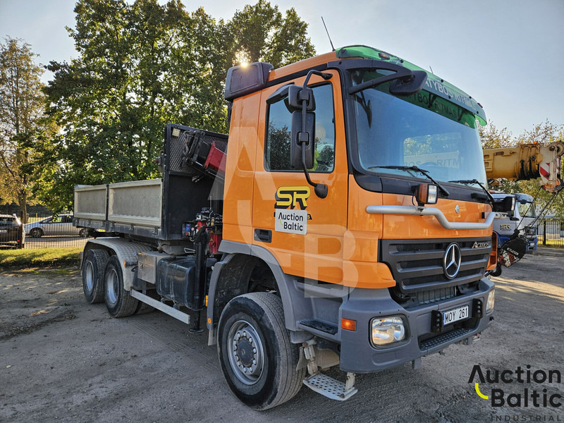 Mercedes-Benz Actros 1844 - 덤프트럭, 크레인 트럭 : 사진 1 Mercedes-Benz Actros 1844 - 덤프트럭, 크레인 트럭 : 사진 1