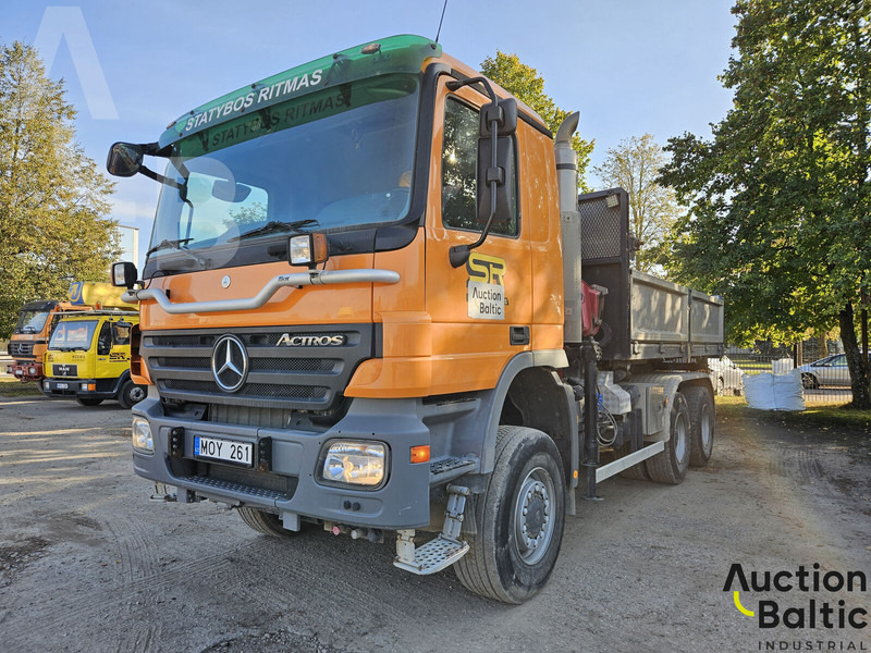 Mercedes-Benz Actros 1844 - 덤프트럭, 크레인 트럭 : 사진 2 Mercedes-Benz Actros 1844 - 덤프트럭, 크레인 트럭 : 사진 2