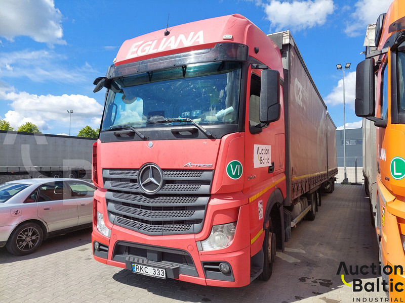 Mercedes-Benz Actros 2542 L - 커튼사이더 트럭 : 사진 2 Mercedes-Benz Actros 2542 L - 커튼사이더 트럭 : 사진 2