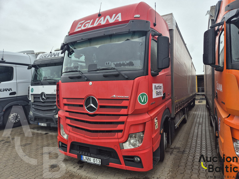 Mercedes-Benz Actros 2542 L - 커튼사이더 트럭 : 사진 1 Mercedes-Benz Actros 2542 L - 커튼사이더 트럭 : 사진 1