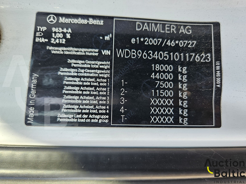 트랙터 유닛 Mercedes-Benz Actros : 사진 20 트랙터 유닛 Mercedes-Benz Actros : 사진 20