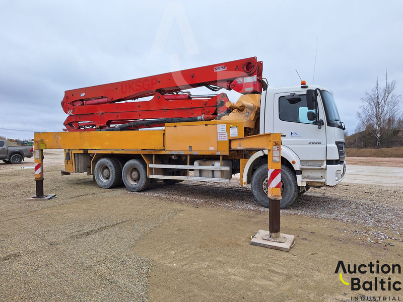 Mercedes-Benz Axor 2628 - 고정식 콘크리트 펌프 : 사진 2 Mercedes-Benz Axor 2628 - 고정식 콘크리트 펌프 : 사진 2