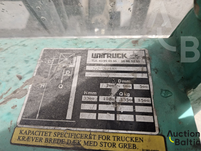 LPG 지게차 Mitsubishi FG15 : 사진 19