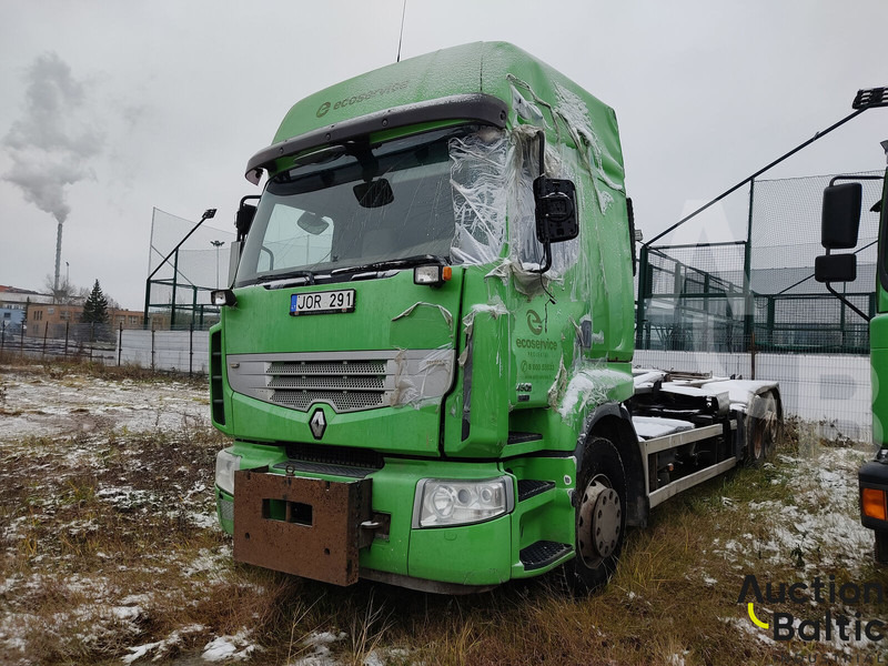 Renault Premium Route - 스킵 로더 트럭 : 사진 2 Renault Premium Route - 스킵 로더 트럭 : 사진 2