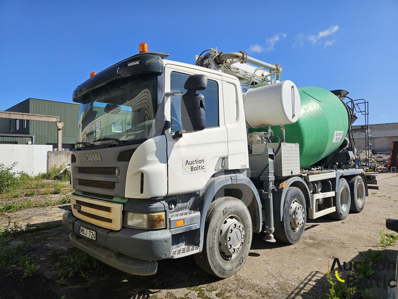 Scania P 420 - 고정식 콘크리트 펌프 : 사진 1 Scania P 420 - 고정식 콘크리트 펌프 : 사진 1