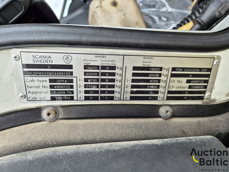 트랙터 유닛 Scania P 94-260 : 사진 18