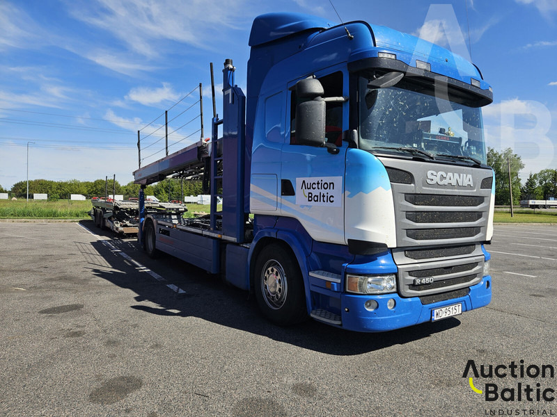 Scania R 450 - 자동 운반 장치 트럭 : 사진 2 Scania R 450 - 자동 운반 장치 트럭 : 사진 2