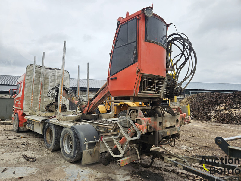 Scania R 560 - 임업용 트레일러 : 사진 3 Scania R 560 - 임업용 트레일러 : 사진 3