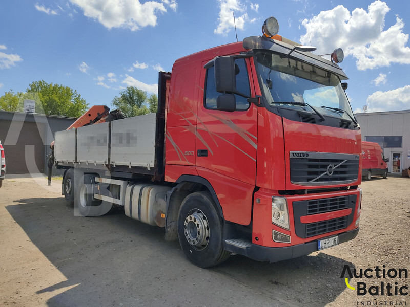 Volvo FH500 - 드롭사이드/ 플랫베드 트럭, 크레인 트럭 : 사진 1 Volvo FH500 - 드롭사이드/ 플랫베드 트럭, 크레인 트럭 : 사진 1