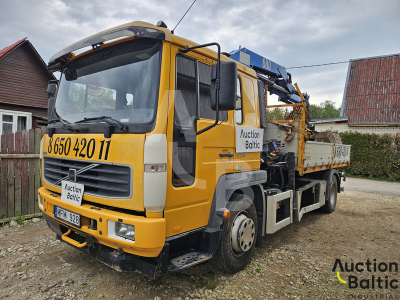 Volvo FL6 250 - 드롭사이드/ 플랫베드 트럭, 크레인 트럭 : 사진 1 Volvo FL6 250 - 드롭사이드/ 플랫베드 트럭, 크레인 트럭 : 사진 1