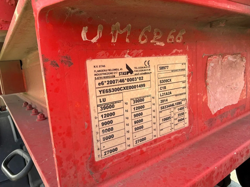 Stas TIPPER 63 CUBE***SAF AXLE*** - 덤프 세미 트레일러 : 사진 4 Stas TIPPER 63 CUBE***SAF AXLE*** - 덤프 세미 트레일러 : 사진 4