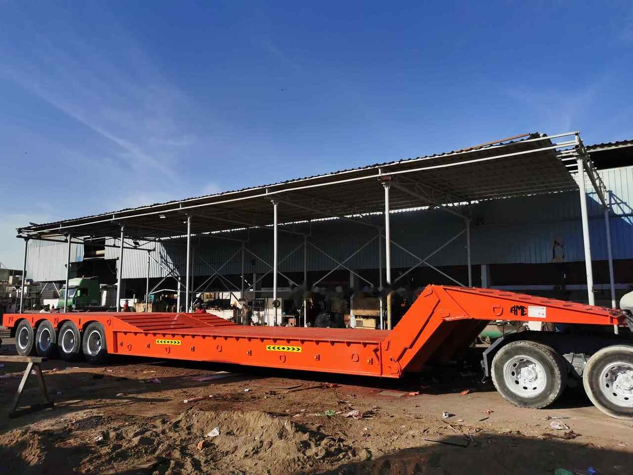 신규 저하대 세미 트레일러 AME 120 Ton 4 Axle Front Loading Lowbed Semi-Trailer : 사진 18