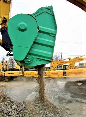AME Crusher Bucket (MCX 40) - 버킷 굴착기 용 : 사진 3 AME Crusher Bucket (MCX 40) - 버킷 굴착기 용 : 사진 3