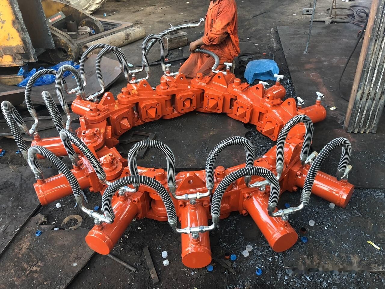 AME Hydraulic Pile Breaker - 철거용 가위 굴착기 용 : 사진 4 AME Hydraulic Pile Breaker - 철거용 가위 굴착기 용 : 사진 4