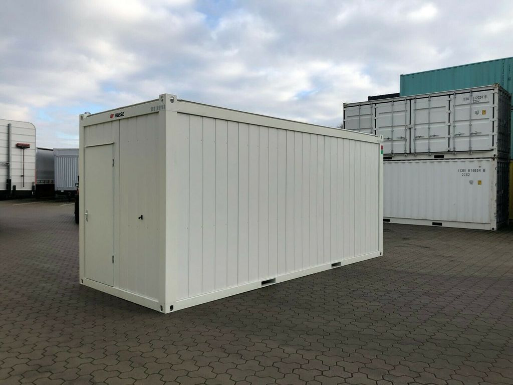 20ft Bürocontainer Wohncont.Mannschaftscontainer - 컨테이너 운반 장치/ 스와프 보디 세미 트레일러 : 사진 2 20ft Bürocontainer Wohncont.Mannschaftscontainer - 컨테이너 운반 장치/ 스와프 보디 세미 트레일러 : 사진 2