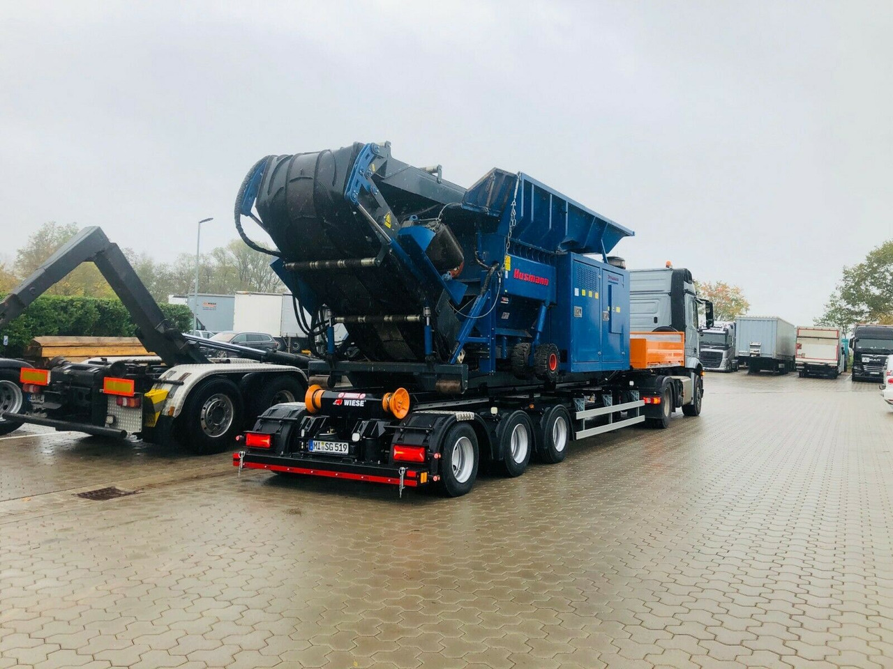 Auflieger Abrollkipper Hakenlift Hookliftloader - 컨테이너 운반 장치/ 스와프 보디 세미 트레일러 : 사진 3 Auflieger Abrollkipper Hakenlift Hookliftloader - 컨테이너 운반 장치/ 스와프 보디 세미 트레일러 : 사진 3