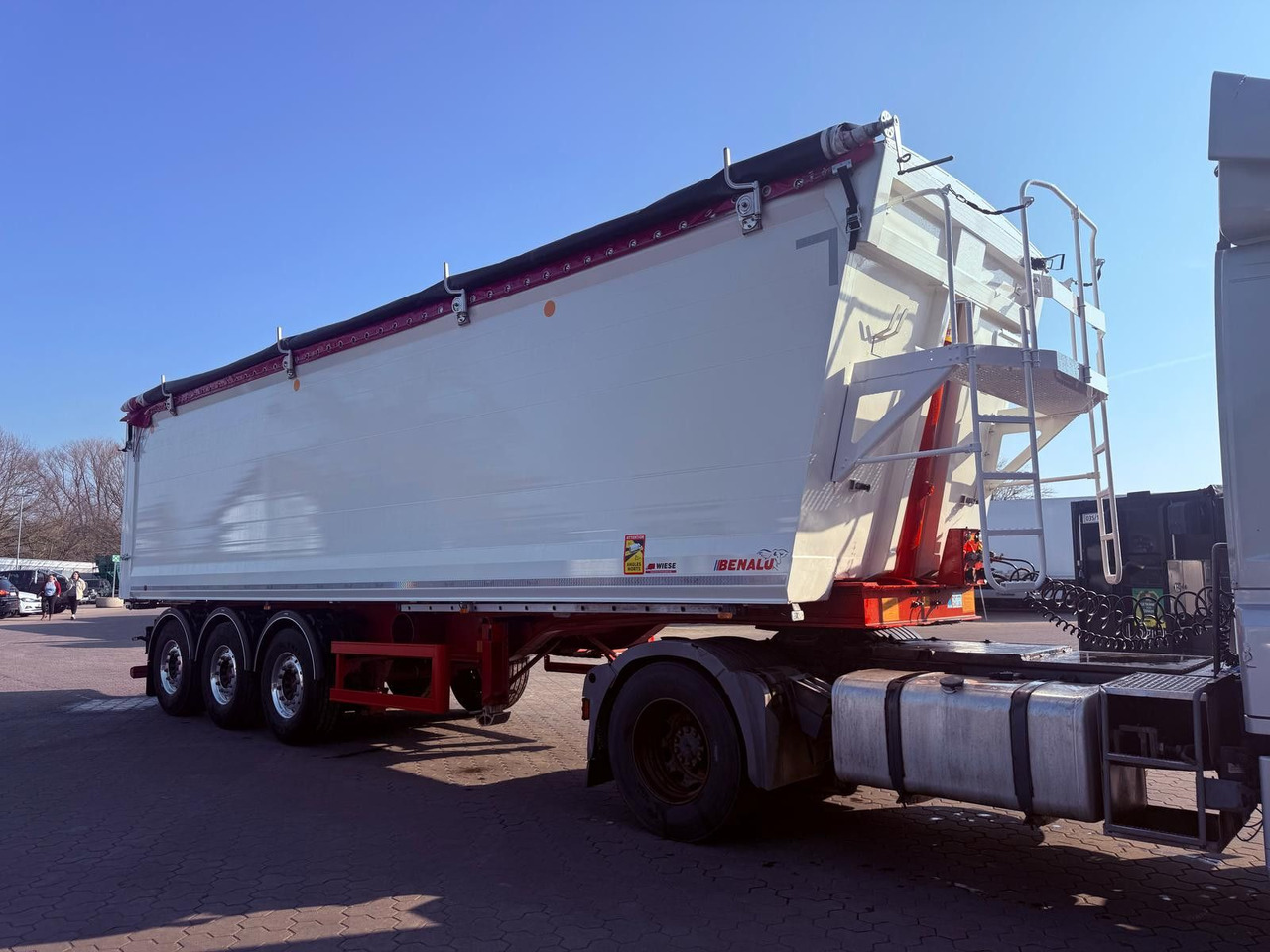 Benalu Bulkliner S 95 Kipper 50 m3 - 덤프 세미 트레일러 : 사진 5 Benalu Bulkliner S 95 Kipper 50 m3 - 덤프 세미 트레일러 : 사진 5