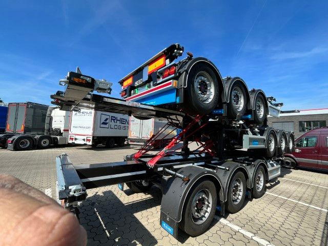 D-TEC Containerchassis Flexitrailer - 컨테이너 운반 장치/ 스와프 보디 세미 트레일러 : 사진 2 D-TEC Containerchassis Flexitrailer - 컨테이너 운반 장치/ 스와프 보디 세미 트레일러 : 사진 2