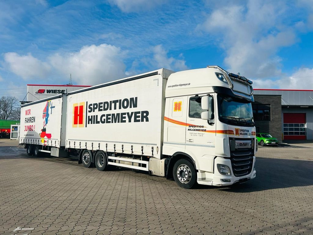 DAF XF 480 FAN LowDeck 6x2 Jumbo sehr sauber - 커튼사이더 트럭 : 사진 1 DAF XF 480 FAN LowDeck 6x2 Jumbo sehr sauber - 커튼사이더 트럭 : 사진 1