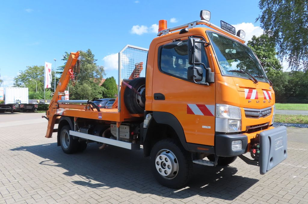 FUSO Canter 6 C 18 4x4 Kommunal Winterdienst - 스킵 로더 트럭 : 사진 3 FUSO Canter 6 C 18 4x4 Kommunal Winterdienst - 스킵 로더 트럭 : 사진 3