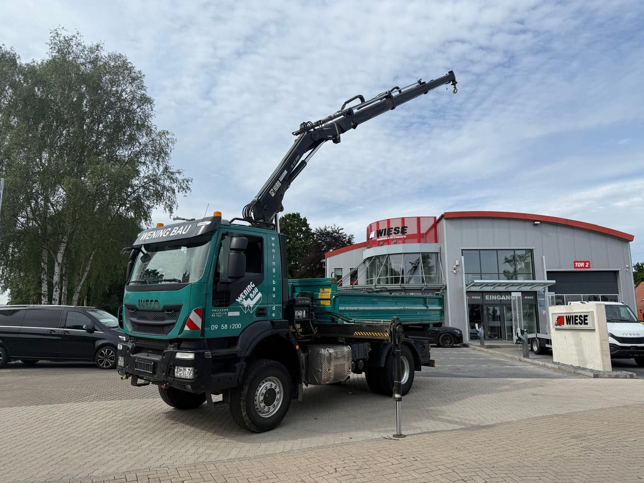 Iveco AD190 T/W Trakker 410 4x4 Allrad Kran KipperHIAB - 덤프트럭, 크레인 트럭 : 사진 5 Iveco AD190 T/W Trakker 410 4x4 Allrad Kran KipperHIAB - 덤프트럭, 크레인 트럭 : 사진 5