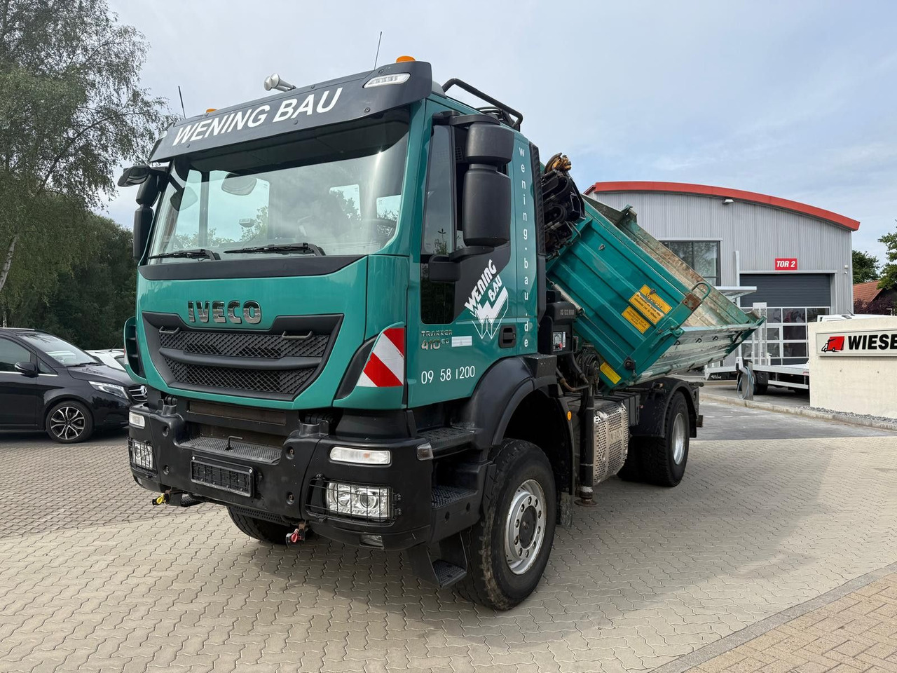 Iveco AD190 T/W Trakker 410 4x4 Allrad Kran KipperHIAB - 덤프트럭, 크레인 트럭 : 사진 1 Iveco AD190 T/W Trakker 410 4x4 Allrad Kran KipperHIAB - 덤프트럭, 크레인 트럭 : 사진 1