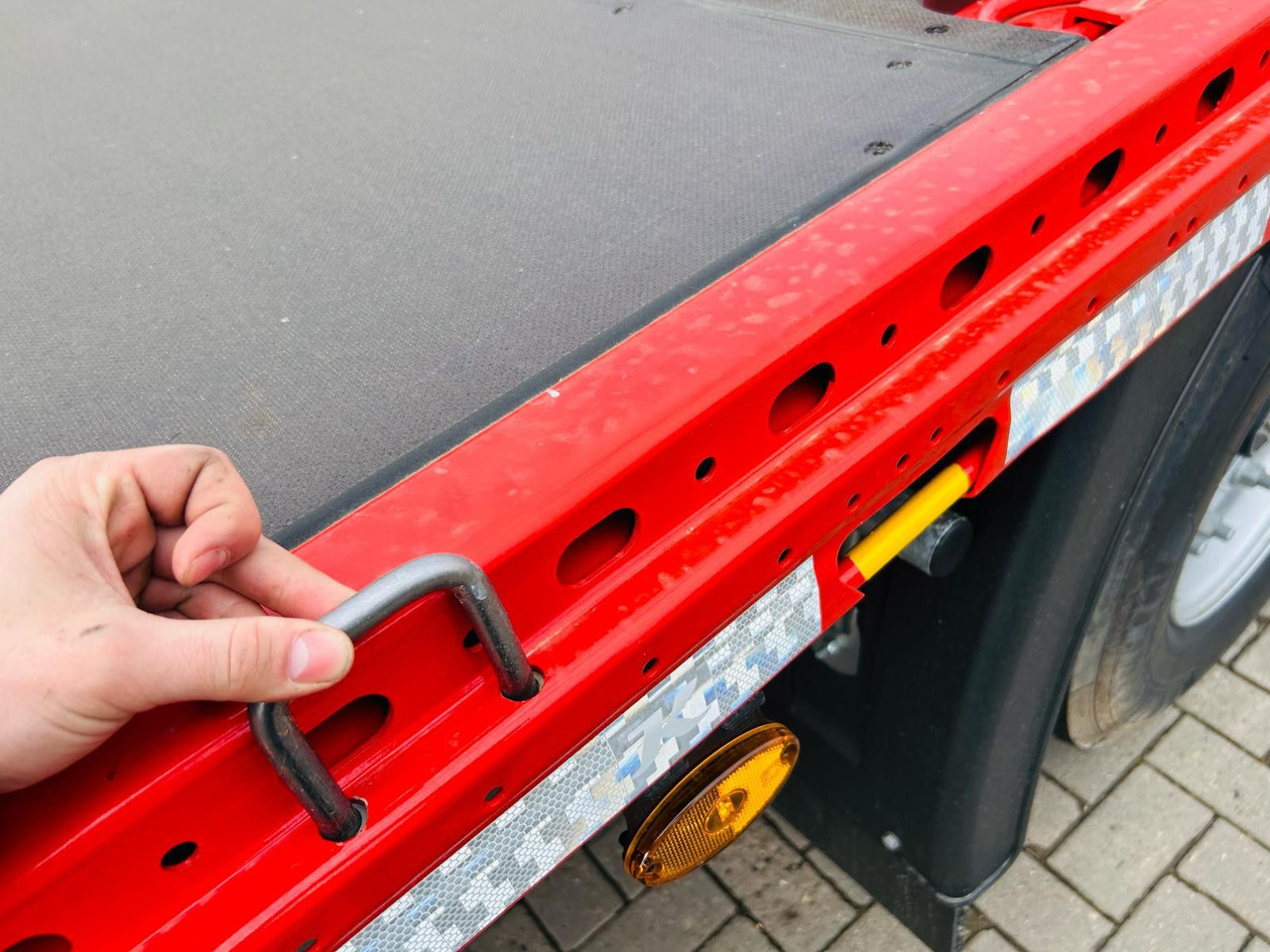 드롭사이드/ 플랫베드 세미 트레일러 Kässbohrer K.SFS M Mega Plattform Auflieger Sofort Verfügba : 사진 6