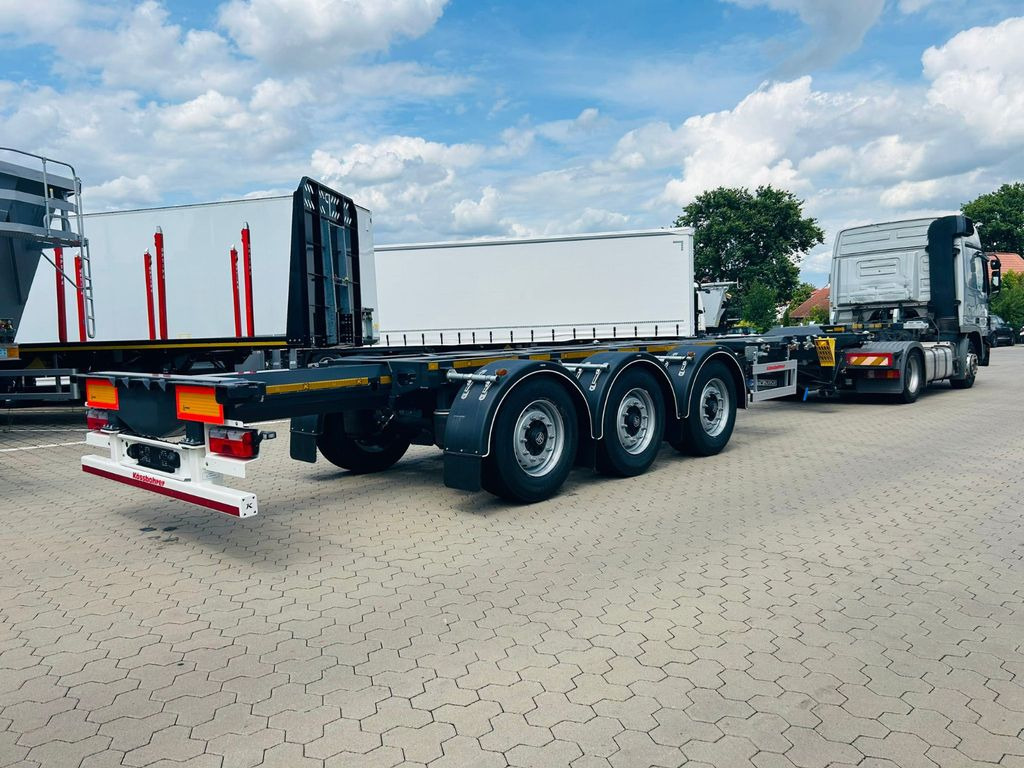Kässbohrer K.SHG Multi Containerchassis ausziehbar - 컨테이너 운반 장치/ 스와프 보디 세미 트레일러 : 사진 2 Kässbohrer K.SHG Multi Containerchassis ausziehbar - 컨테이너 운반 장치/ 스와프 보디 세미 트레일러 : 사진 2