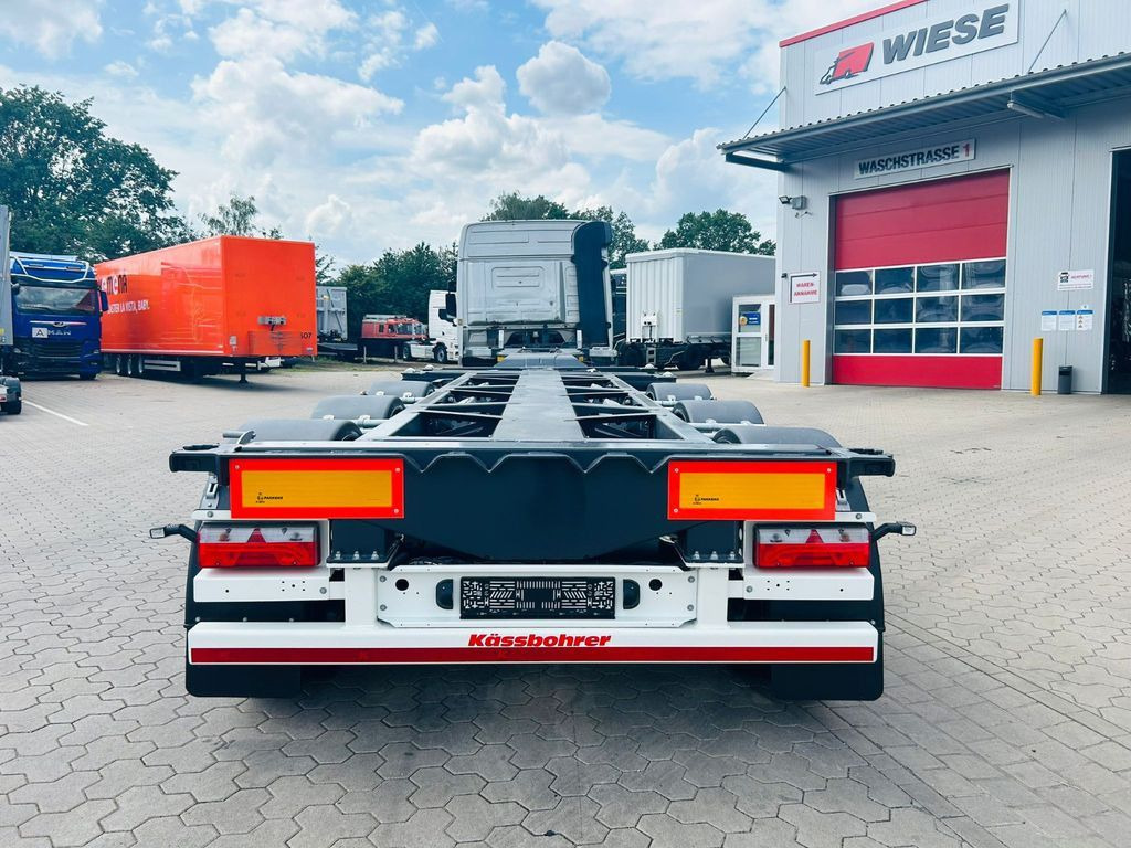 Kässbohrer K.SHG Multi Containerchassis ausziehbar - 컨테이너 운반 장치/ 스와프 보디 세미 트레일러 : 사진 2 Kässbohrer K.SHG Multi Containerchassis ausziehbar - 컨테이너 운반 장치/ 스와프 보디 세미 트레일러 : 사진 2