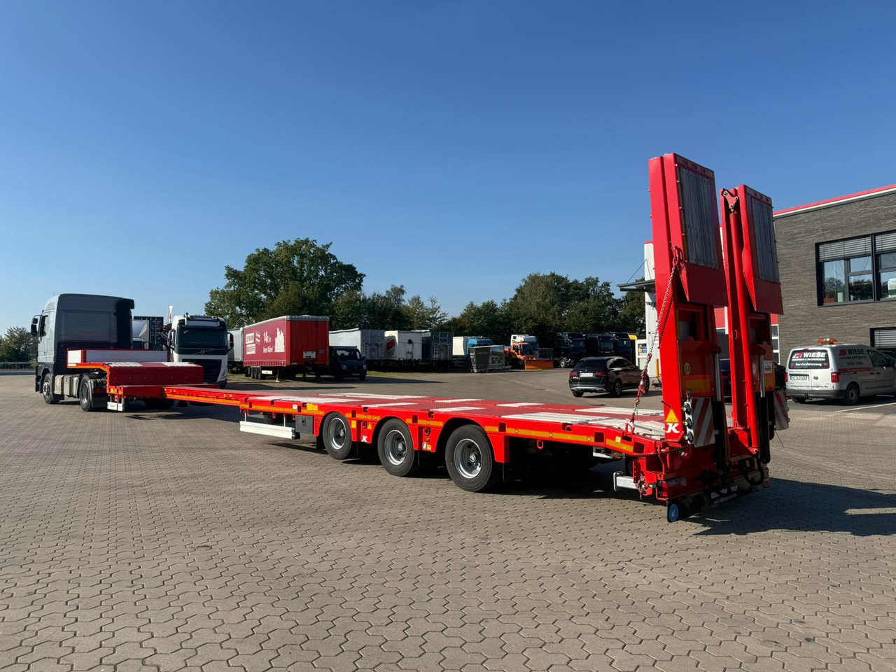 Kässbohrer K.SLA 3 / 1N-18/30  Ausziehbarer Tieflader - 저하대 세미 트레일러 : 사진 4 Kässbohrer K.SLA 3 / 1N-18/30  Ausziehbarer Tieflader - 저하대 세미 트레일러 : 사진 4