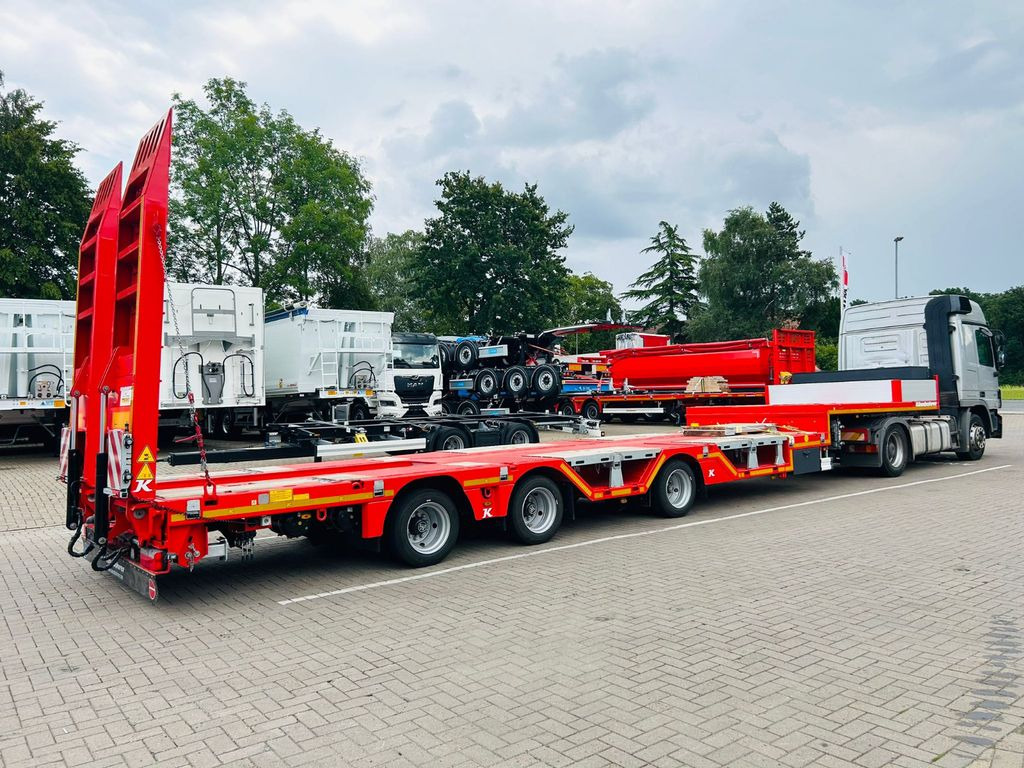 Kässbohrer KSLA RJ Mega Jumbo Tieflader mit Radmulden tele - 저하대 세미 트레일러 : 사진 4 Kässbohrer KSLA RJ Mega Jumbo Tieflader mit Radmulden tele - 저하대 세미 트레일러 : 사진 4